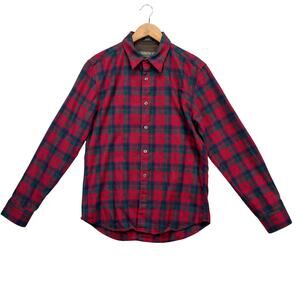 Vintage Grant Pendleton 100% Virgin Wool Plaid LS Lumberjack Woods Shirt Size M